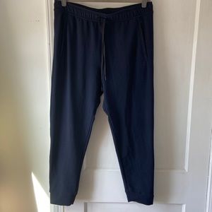 Mens NWOT navy joggers